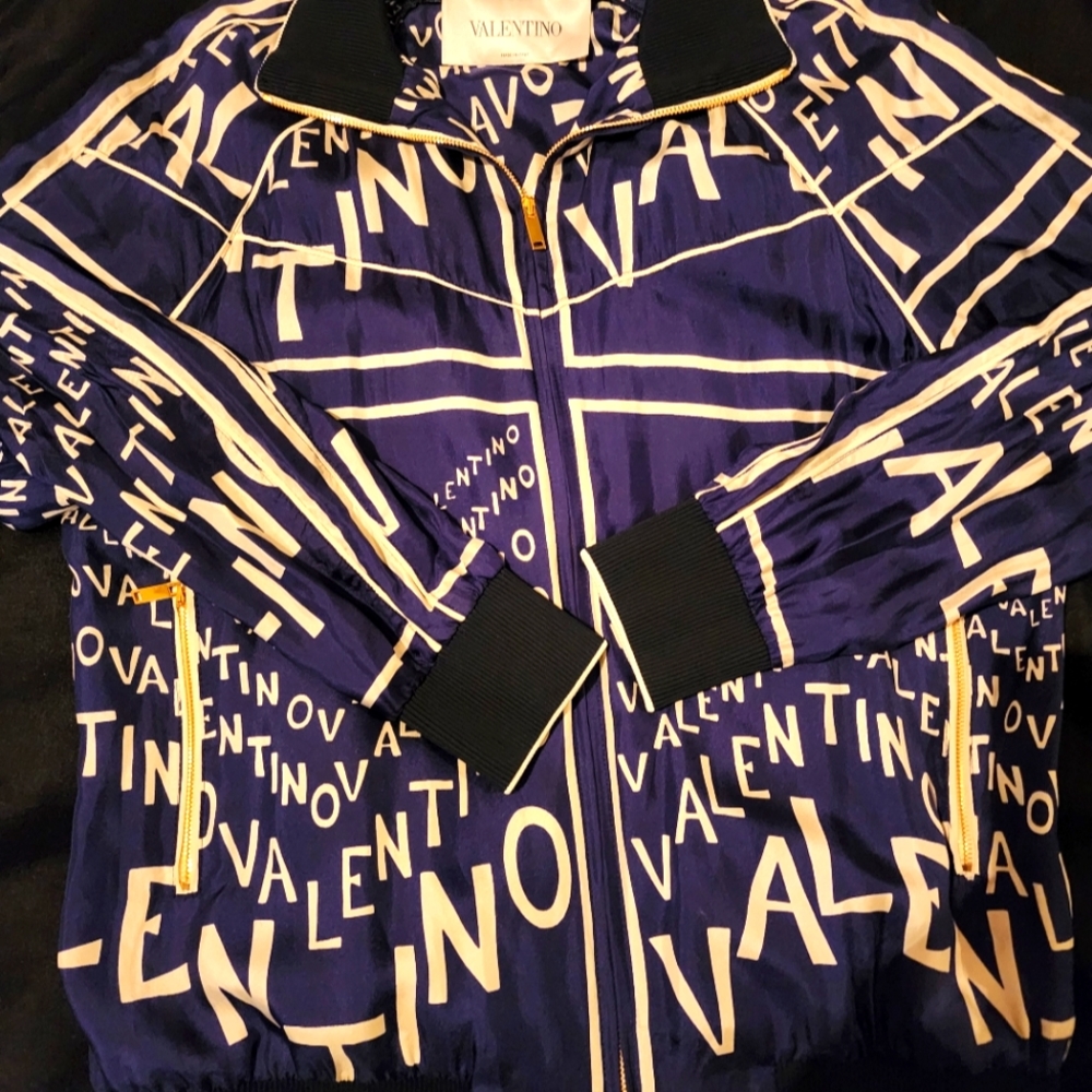 Valentino Silk Jacket - Size 10
